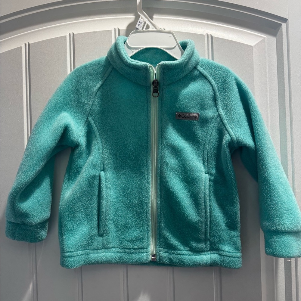Columbia Kids' Teal Full-Zip Fleece Jacket